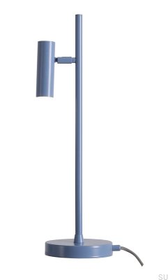 Luminária de mesa Trevo Metal Azul