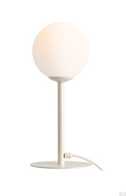 Luminária de mesa Pinne Metal Creme