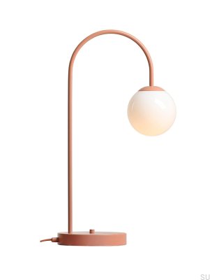 Luminária de mesa Una Metal Coral