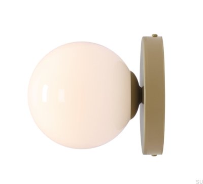 Luminária de parede Ball II S Metal Pistache