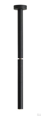 Candeeiro de Teto Stick S Metal Preto