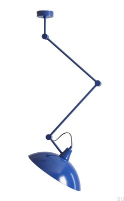 Luminária de teto Melos Metal Cobalt