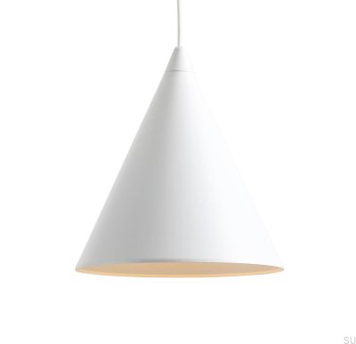 Luminária Pendente Form Metal Branca