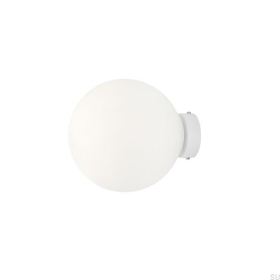 Luminária de Parede Ball M Metal Branco