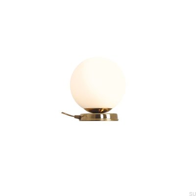 Luminária de mesa Ball M Metal Dourado
