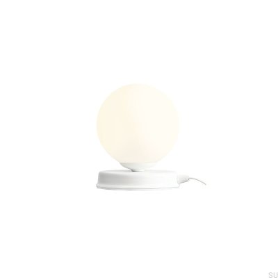 Luminária de mesa Ball S Metal Branco