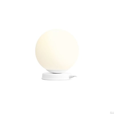 Luminária de mesa Ball M Metal Branco