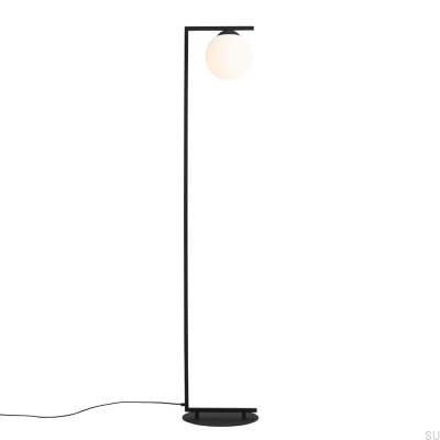 Luminária de Piso Zac Metal Preto