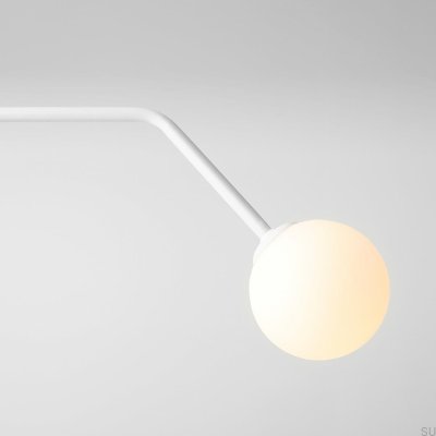 Luminária Pendente em Metal Branco Puro