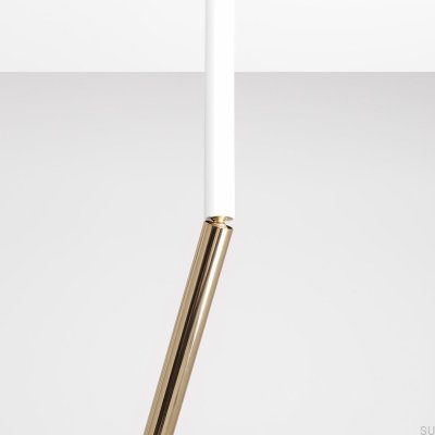 Palheta de Teto M Metal Branco