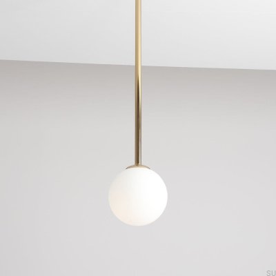 Luminária de teto Pinne Medium Metal Gold