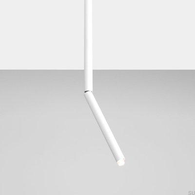 Luminária de teto de metal Stick All Medium, branca
