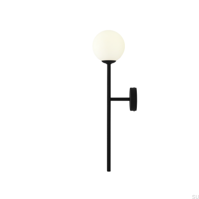 Luminária de parede Bosso Metal Preto