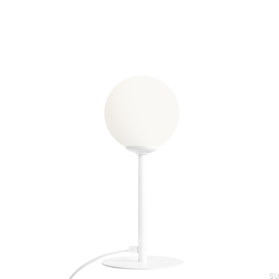 Luminária de mesa Pinne Metal Branco