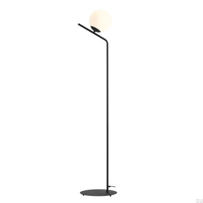 Luminária de Piso Gallia Metal Preto