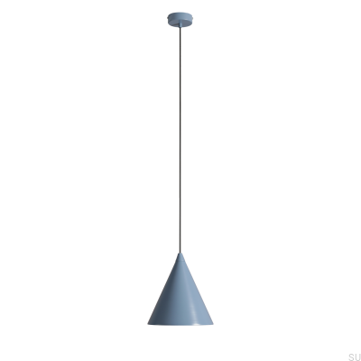 Luminária Pendente Form Metal Azul