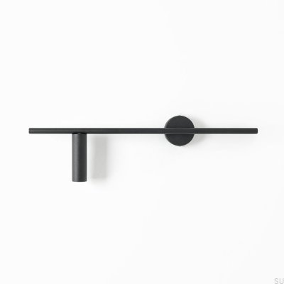 Luminária de parede Trevo Metal Black (esquerda)