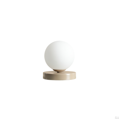 Luminária de mesa Ball S Metal Bege