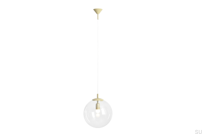 Luminária pendente Globe Metal Pistache