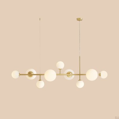 Luminária pendente de latão Dione 9