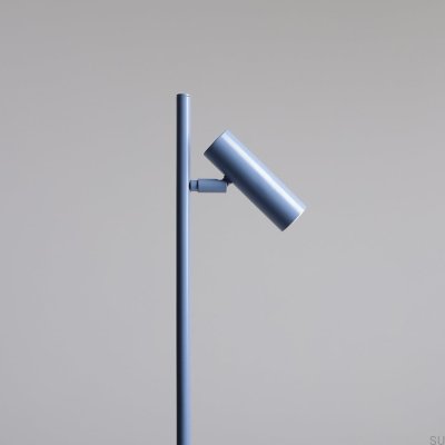 Luminária de mesa Trevo Metal Azul