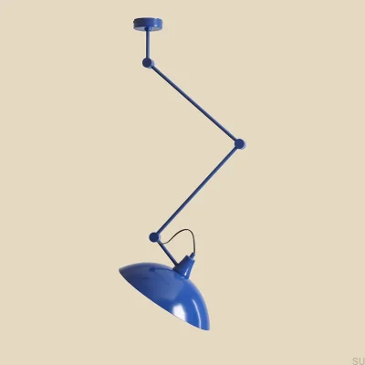 Luminária de teto Melos Metal Cobalt