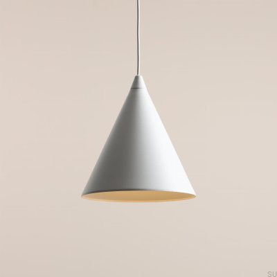 Luminária Pendente Form Metal Branca