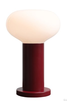 Luminária de mesa Flo S Metal Vermelho