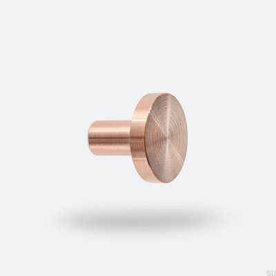 Cabide de parede Nena M W Cobre, escovado sem pintura