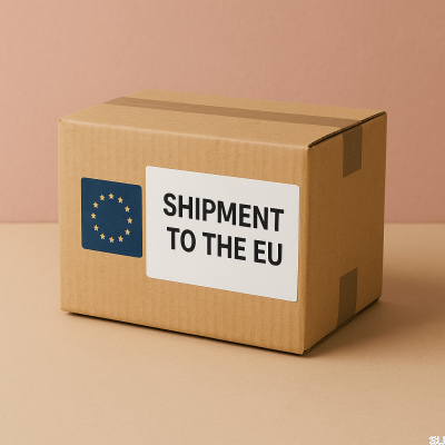 Remessa parcial para a UE e Inglaterra