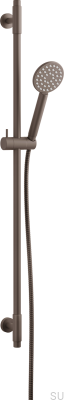 Trilho de chuveiro com suporte de parede ajustável ARM100 Latão Bronze
