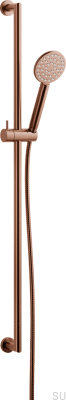 Trilho de chuveiro sem pintura em cobre escovado ARM200
