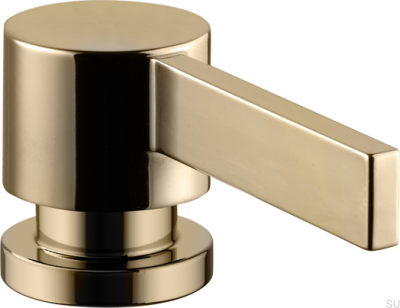 Dispensador de sabonete em latão dourado ARM228