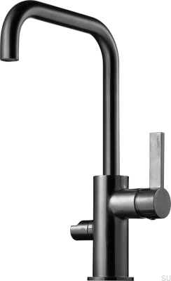 Torneira de cozinha com válvula para lava-louças ARM584 Latão Preto Cromado Escovado
