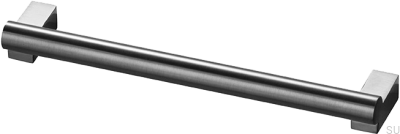 Puxador para móveis Bar173 160 latão preto cromado escovado