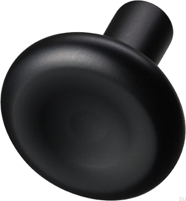 Puxador de móvel Bean 30, latão, preto fosco
