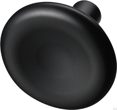 Puxador de móvel Bean 37, latão, preto fosco