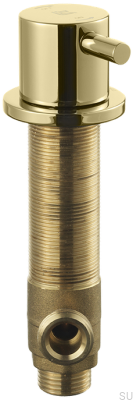 Válvula de corte para lava-louças BI284 latão mel dourado