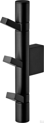 Toalheiro TA263 Latão Preto Fosco