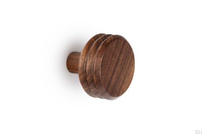 Cabide de parede de madeira de nogueira Pulse 65
