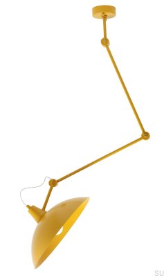 Luminária de teto Melos Metal Mostarda