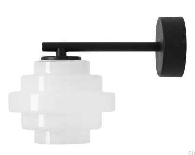 Luminária de parede Filo Metal Preto (fi 14)
