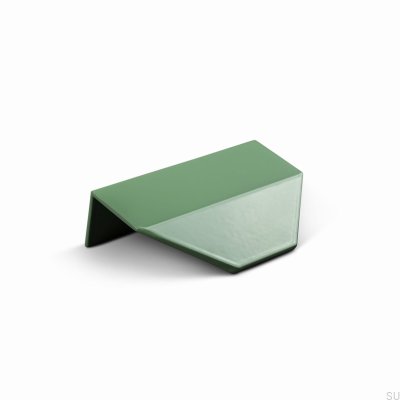 Puxador para móveis Modena 60 Metal com borda verde