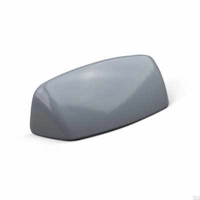 Puxador para móveis Pescara 64 Metal Prata Cinza Concha