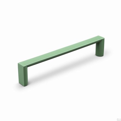 Puxador alongado para móveis Sala 128 Metal Verde