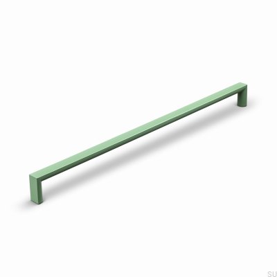 Puxador alongado para móveis Sala 320 Metal Verde