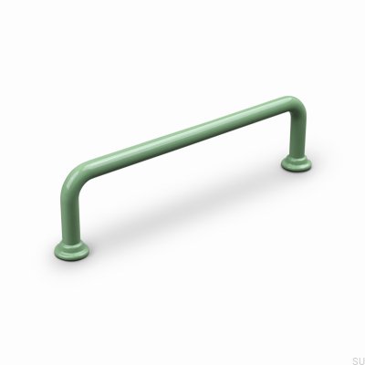Puxador alongado para móveis Venosa 128 Metal Verde