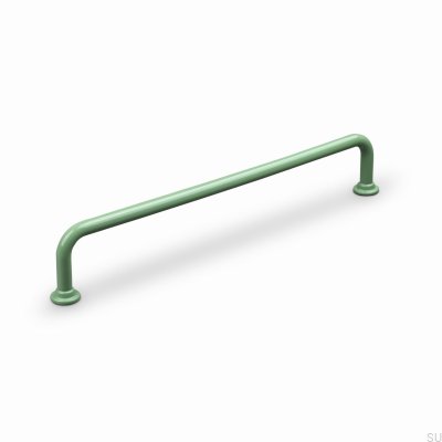 Puxador alongado para móveis Venosa 192 Metal Verde