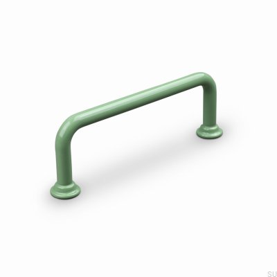 Puxador alongado para móveis Venosa 96 Metal Verde