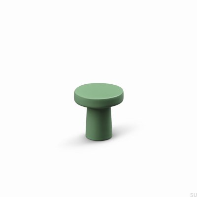 Puxador de móveis verde metálico Garda 25